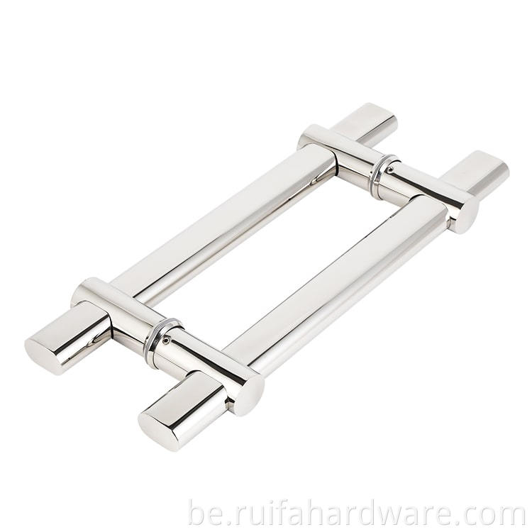 Назад да спіны цягне ручкамі для шкляных дзвярэй (5) Back To Back Pull Handles For Glass Doors (5)